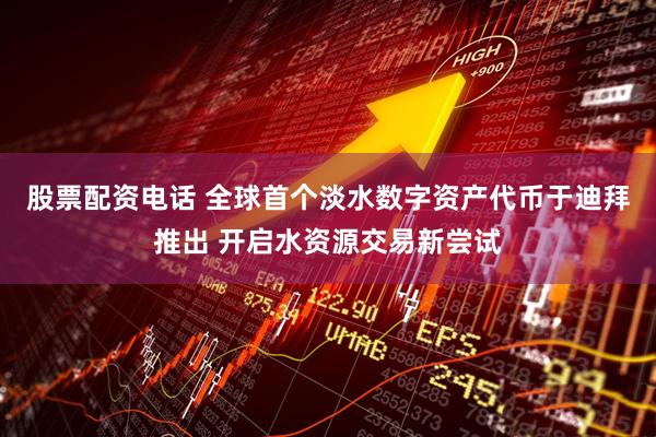 股票配资电话 全球首个淡水数字资产代币于迪拜推出 开启水资源交易新尝试